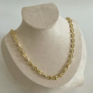 Chunky Gold-Link Chain Necklace | Bold Statement Necklace