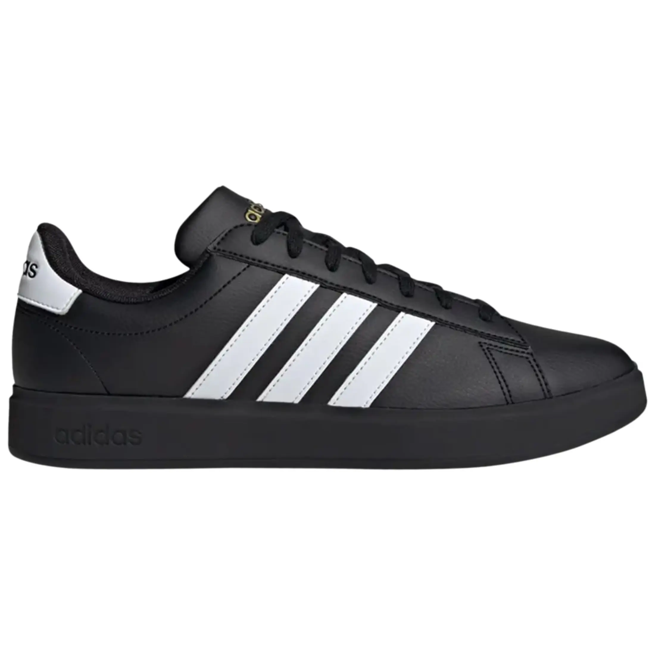 Adidas Grand Court 2.0 Black White JR0546 Men's Fashion Shoes New