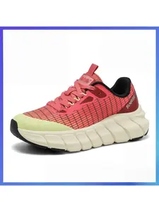 male and female Thick Sole Running Shoes, Soft & Breathable Daily Wear Sneakers, Comfortable Sporty Design for Men & Women, Ideal for Everyday Use