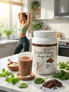 Lepi Trim 6 Nutritional Powder Drink Mix Vanilla | Chocolate Flavor 856g