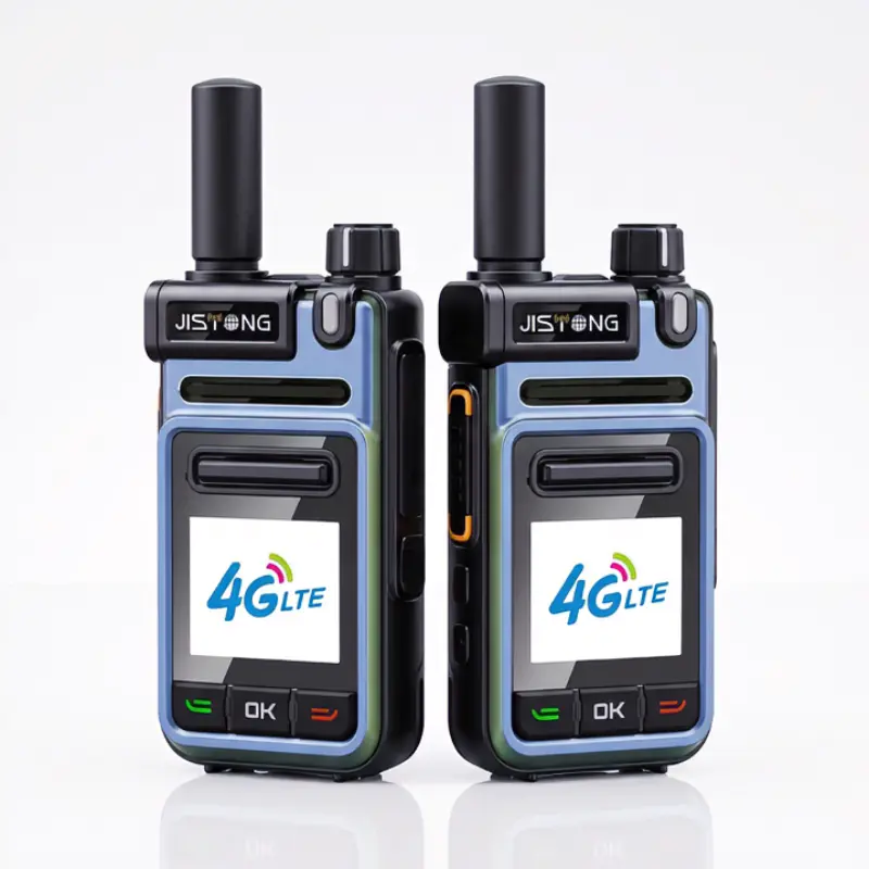 JISTONG V1 4G LTE Long Range Walkie Talkie - 3.7V, 3000+ Mi Nationwide Clear Communication, IP54 Waterproof, Secure Network, 1-Year Free Service Bonus - Ideal for Off-Road, Security 2-Way Radio, Long Range Walkie Talkies