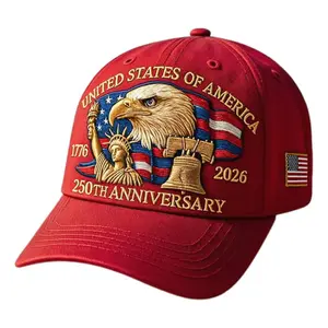 250 Anniversary USA Hat USA 250th American United States Eagle Patriotic Year Cap Merchandise Baseball Cap
