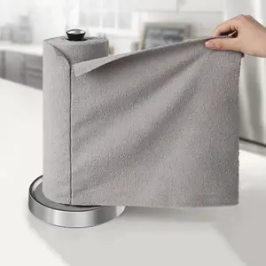 Microfiber Cleaning Cloth Roll - Resuable Washable Rags, Tear Away Towel, 20 Sheets per Roll, for Kitchen, Bathroom, Living Room, Car