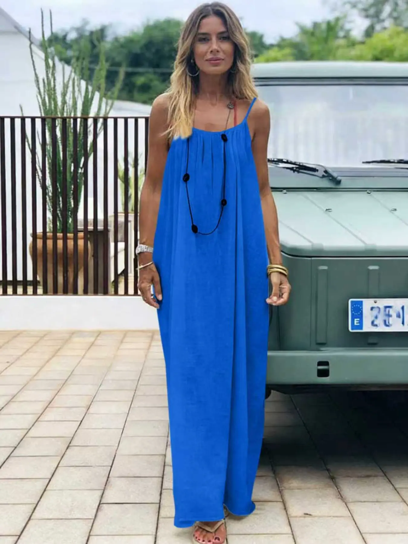 Women's Backless Loose-Fitting Dress, Sleeveless Design, Comfortable & Stylish Home Wear, Perfect for Casual Womenswear - TikTok Shop Women's Backless Loose-Fitting Dress, Sleeveless Design, Comfortable & Stylish Home Wear, Perfect for Casual Womenswear - TikTok Shop
