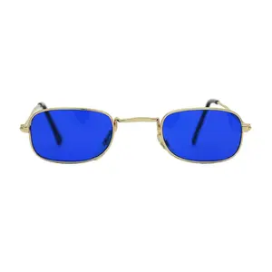 "Dusk" 1990's Vintage Micro Square Rectangle Sunglasses