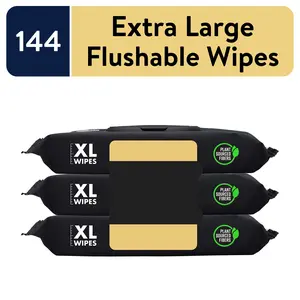 Wipes with Shea Butter for Smooth Skin, Pack of 144