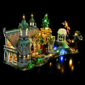 LED Lighting Kit Compatible with Lego 10316 Lord of the Rings Block Building Block Model (NOT Include The Model Bricks)