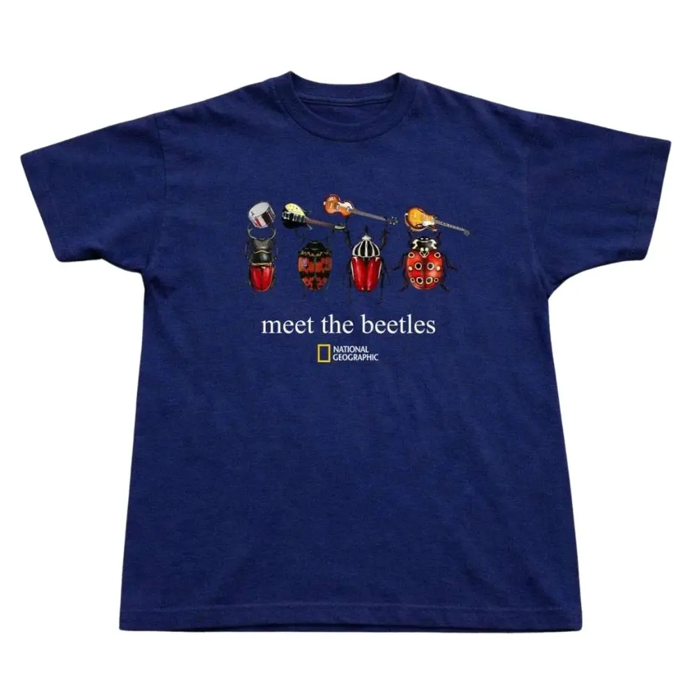 The Meet The Beetles T-Shirt, Funny Beetle Band Graphic Tee, Insect Nature Lover Shirt, Gift for Men, Gift for Women, Crew Neck T-shirt, Trending T-shirt