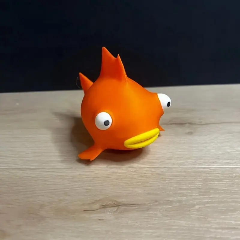Tiny Buddy Orange Fort Flopper - Adorable Design, Perfect Desk Buddy, Great Gift Idea, Photo Genic, Pocket Size, Limited Stock
