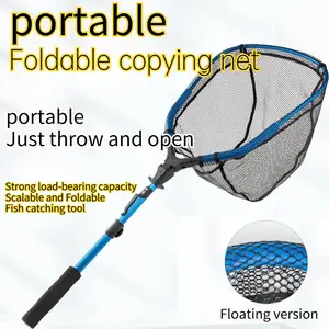 Portable and Scalable Hand Copied Fishing Net, Lure Fishing Net, Square Net, Large Object Sea Fishing
