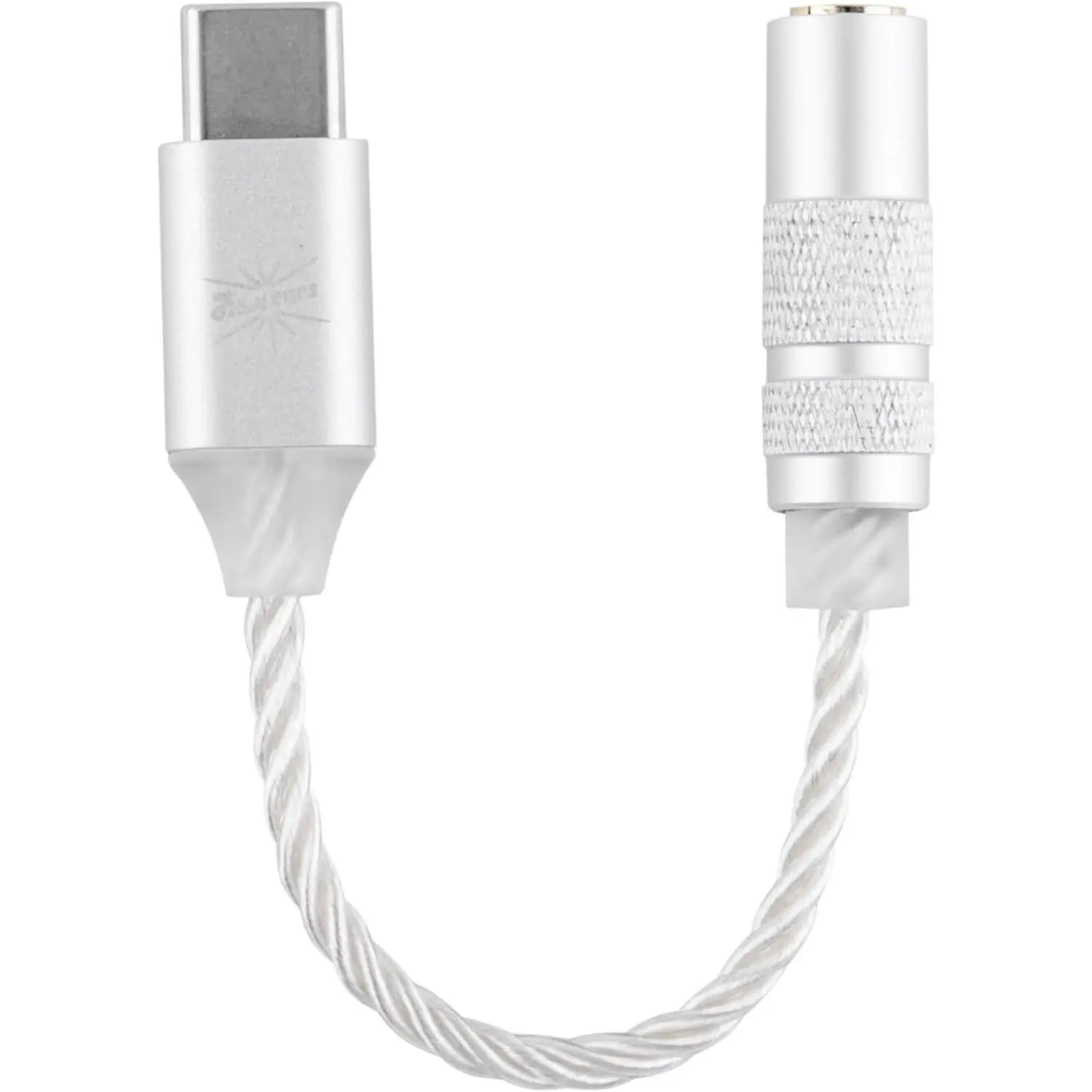 Ears AD1 Type-C to 3.5mm Female Headphone DAC Adapter , USB C to Aux IEM Dongle with KT02H20 Chip, High Res 32bit/384kHz, CTIA-Standard for iOS/Android/Windows Smartphones ()
