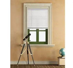 Vinyl Light Filtering Blinds 1-Piece White 36 W x 64 L Cordless