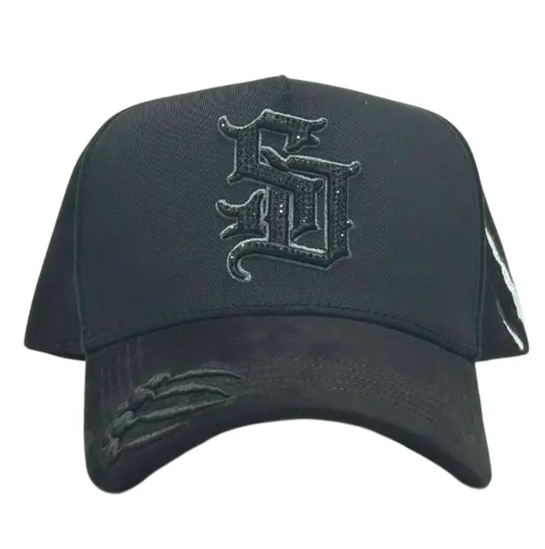 NINETY HATS SNAPBACK BLK NH90SDPANTER BLKGRY