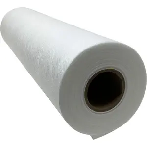 No Show Mesh Machine Embroidery Stabilizer White Invisible Cut  Medium Weight 15" x 25 Yards