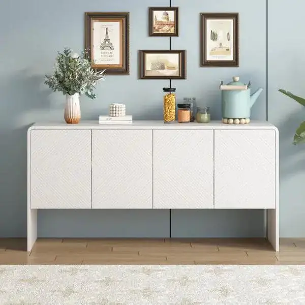 Minimalist Sideboard – 60" Storage Console