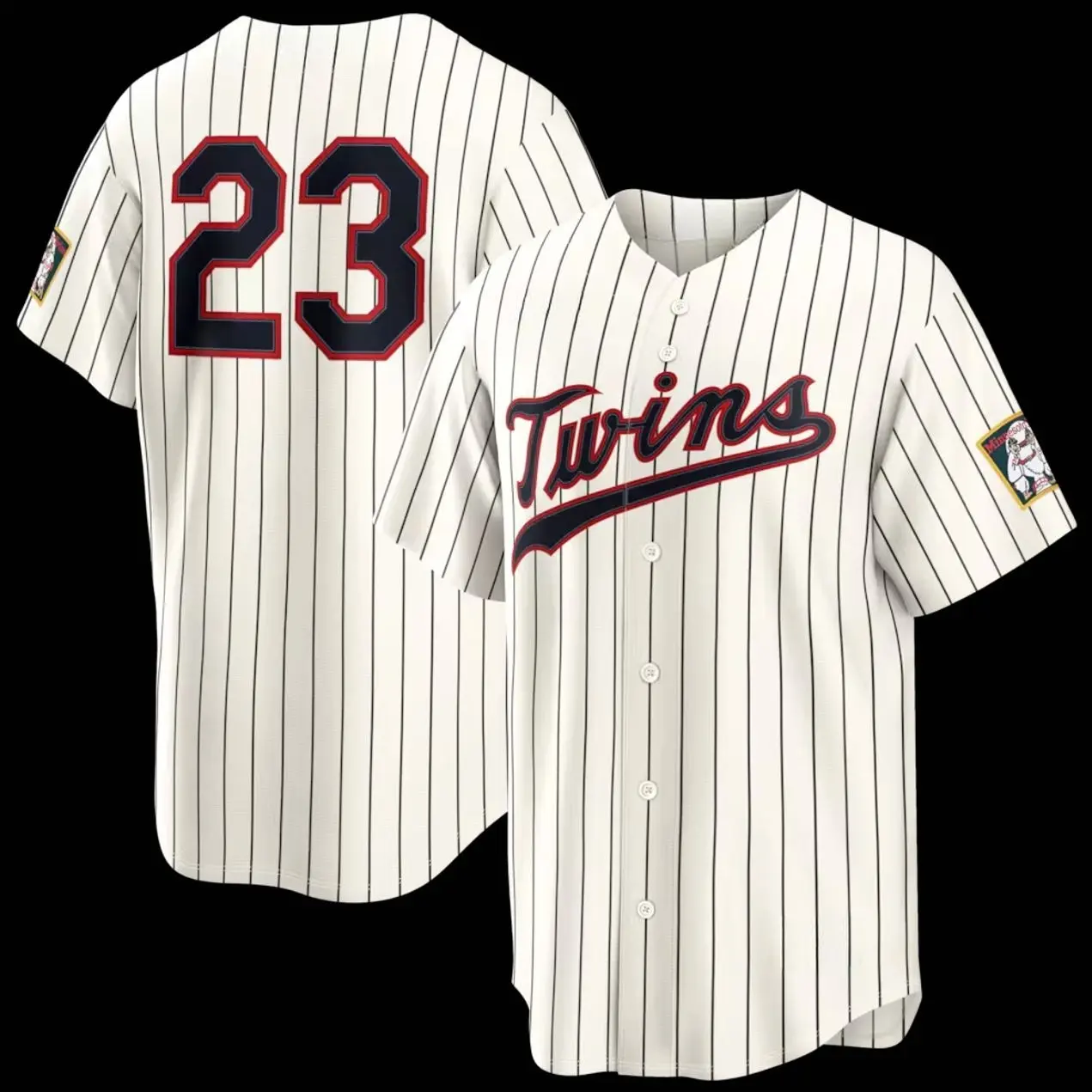 Unisex Baseball Player 23 Lewis Minnesota Team 2026 Field of Dreams Stadium Jersey - Cream
