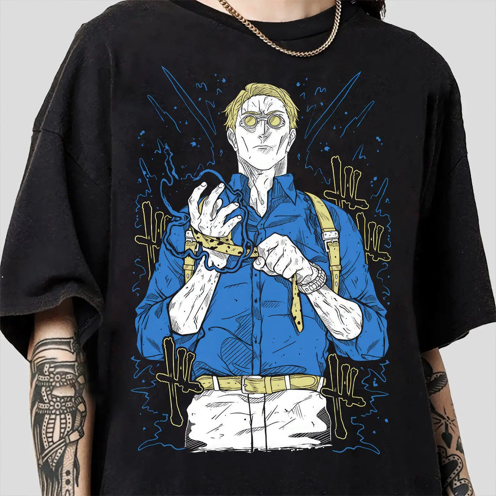 Anime Kento Nanami Shirt, Anime Lover Shirt, Anime Sweatshirt, Anime Manga Shirt, Nanami Anime Gift Men and Women T-shirt