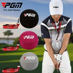 Pgm Inflatable Golf Smart Ball, Arm Swing Correction Aid, Posture Training Tool, Golf Swing Trainer, Includes Random Color Pump, Golf Accessories