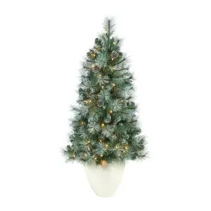 Nearly Natural 50" British Columbia Pine Lit Christmas Tree