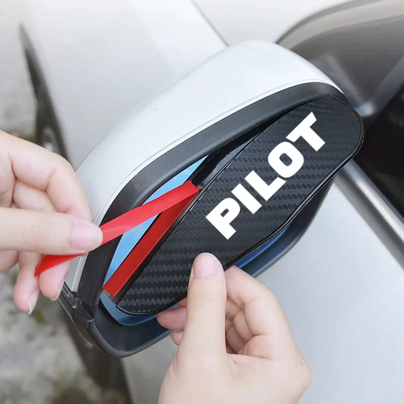 Honda Pilot Car Rearview Mirror Rain Shield, Durable Weather Protection Accessory, Easy Installation Automotive Parts