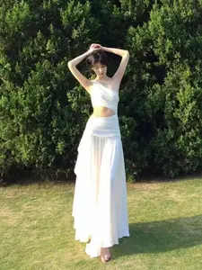 One-Shoulder Cut-Out Maxi Dress