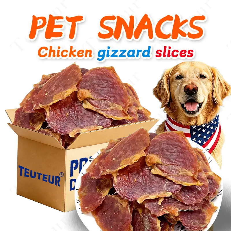 Dog Chew Treats Beef Chicken Gizzard Jerky Sticks for Small Medium Large Dogs Puppy Training Reward Snacks Long Lasting Dental Chews for Teeth Cleaning Natural Dried Meat Treats for Corgi Poodle Bichon Healthy Pet Snacks