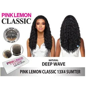 PINK LEMON - CLASSIC 13X4 DEEP HD LACE FRONTAL WIG SUMTER (HUMAN)