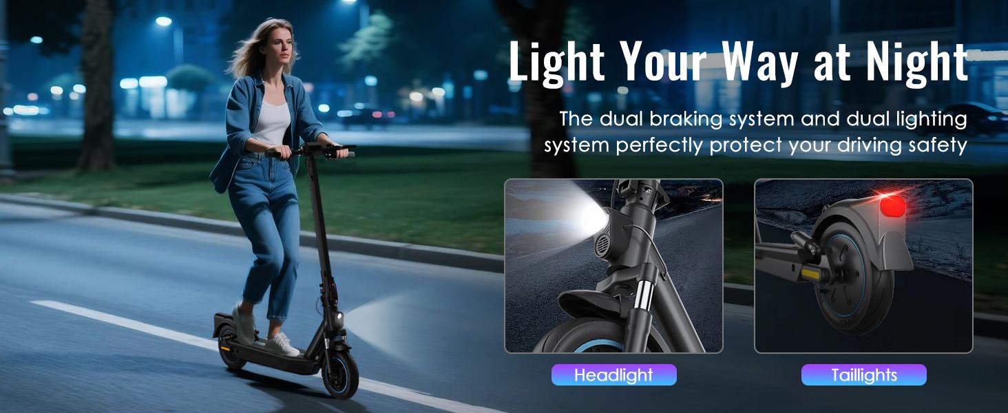 Electric Scooter, 20/25 MPH Top Speed, 28Miles Max Range, 3 Speed Mode,500W Motor with Dual Suspension, 10" Tires All Terrain, Heavy Duty,Dual Braking,Max Load 265LBS E Scooter Foldable for Adults Teens (UL2272) Electric Scooter, 20/25 MPH Top Speed, 28Miles Max Range, 3 Speed Mode,500W Motor with Dual Suspension, 10" Tires All Terrain, Heavy Duty,Dual Braking,Max Load 265LBS E Scooter Foldable for Adults Teens (UL2272)