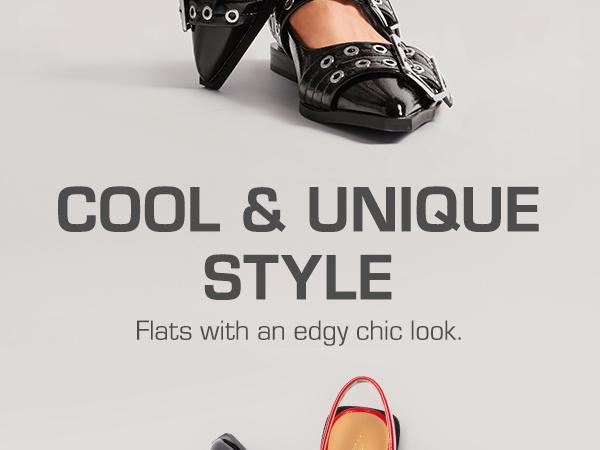 DREAM PAIRS Pointed-toe Buckle Slingback Flats