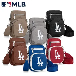 MLB Women & Men Small Crossbody Bag,Shoulder Bags for Chest Bag Cross Body Bag Fanny Pack for Outdoors Hiking Traveling,Crossbody Small Sling Backpack Sling Bag （B）25-325