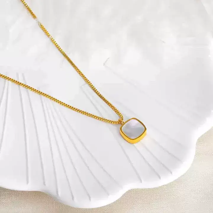 Dainty 14k Gold Plated Necklace for Women