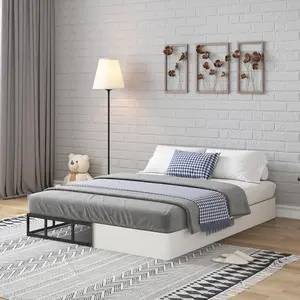 Full Size Box Spring with Fabric Cover Set,7 Inch High Profile Full Box Spring with 3000lbs Max Weight Capacity, Durable Mattress Foundation Easy Assembly, Non-Slip, Noise Free