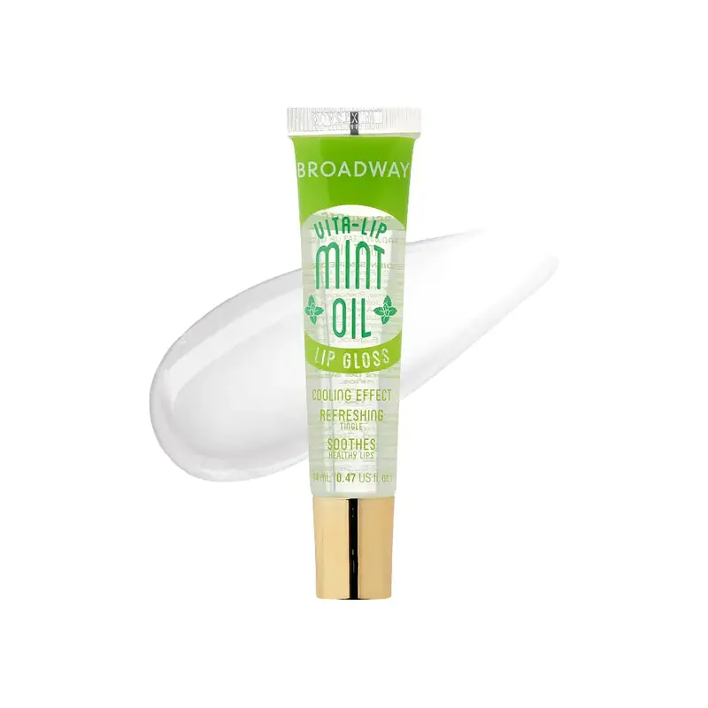 Ruby Kisses Broadway Vita-Lip Moisturizing, Soothing & Super Shiny Clear Lip Gloss