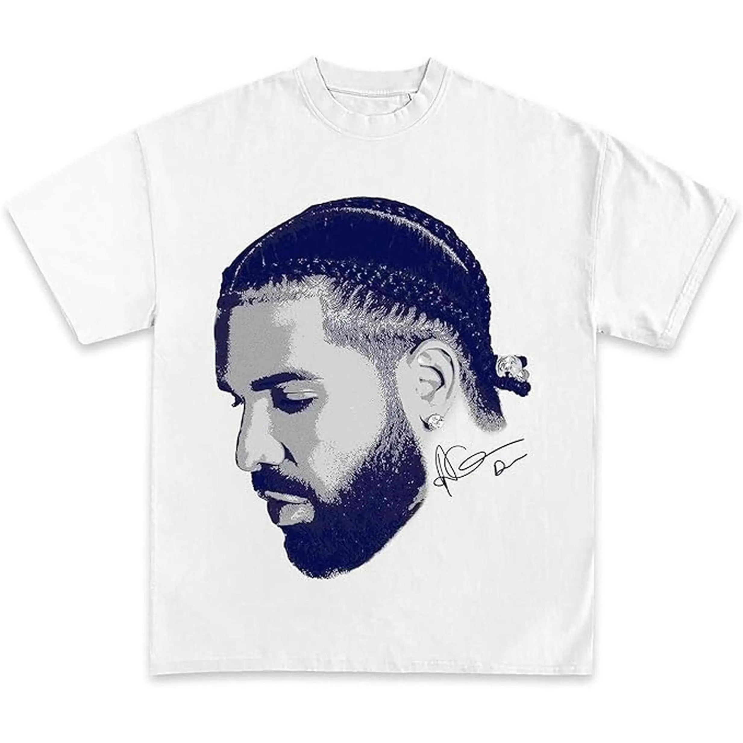 Men's Vintage ANANDHIS Fabric Short-Sleeve T-Shirt - Casual Streetwear Sports Top, Shortsleeve, Tshirt, Cotton