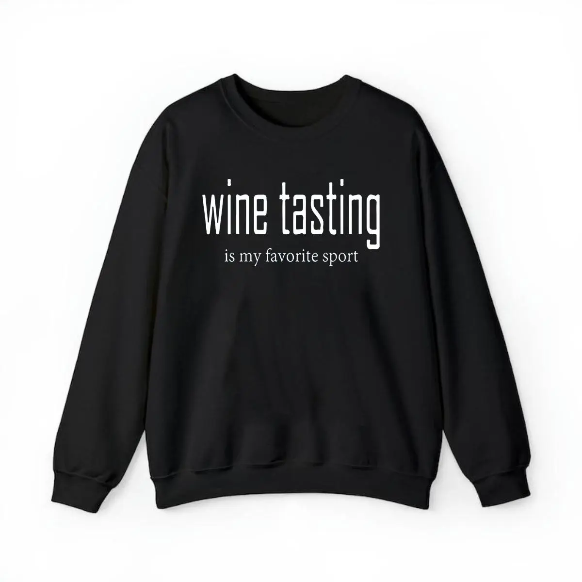 Comfort Colors Wine Tasting Sweatshirt - Hoodie for Holiday & Party Season, Ideal for Fall & Winter, Women's Wear - Pullover, Womenswear