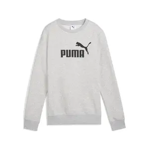 PUMA Womens Essentials No. 1 Logo Crew Neck Sweatshirt Casual - Grey