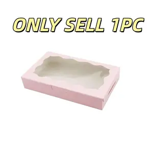 1pcs/10pcs  Window Bakery Boxes, Suitable For Cookies, Strawberry Chocolates, Disposable Dessert Packaging Boxes For Parties And Gifts，needoh，nutrition geeks
