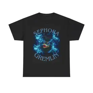 Sephora Gremlin Bootleg Tee Casual Classic Cotton Fabric Cotton Fabric h tv