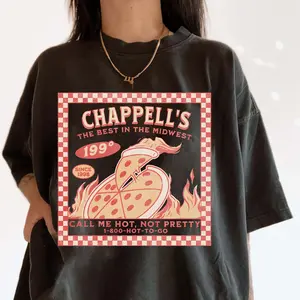 Chappell Roan Hot To Go Ver 1 – Shirt Vintage Womenswear Check Comfy Prints Underwear Women Lady Summer Streetwear Fabric Casual Round Neck Cotton Top