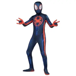 Kid's Classic Spider-Man Miles Morales Zentai Costume