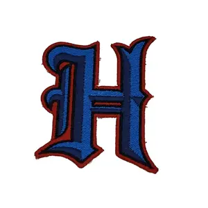 Rep your city with this bold Houston Patch Full Embroidered Iron On Backing