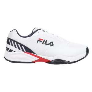 Fila Mens Volley Zone Pickleball Pickleball Sneakers Shoes - White