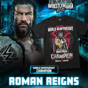 Roman Reigns Shirt, Roman Reigns WWE World Heavyweight Champion Shirt, WWE Merch, Gift For Fans