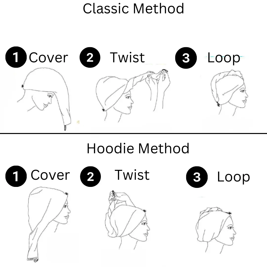 Hair Towel Wrap Microfiber Soft Pack Absorbent drying turbans curly hair well secure easy to use for all age Lightweight Bathroom Reusable breathable Hair Towel Wrap Microfiber Soft Pack Absorbent drying turbans curly hair well secure easy to use for all age Lightweight Bathroom Reusable breathable
