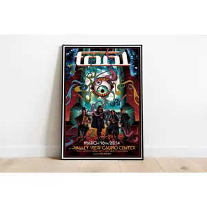Tool Poster Print | Artist Poster | Music Gift | Wall Decor | Room Decor