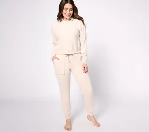 Barefoot Dreams Tall Malibu Collection Brushed Fleece Set