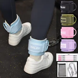 Fitness ankle strap ankle cuff leg binding belt leg and hip training equipment gantry frame leg training hip training strength leg strap leg cuff ankle strap foot pedal resistance machine