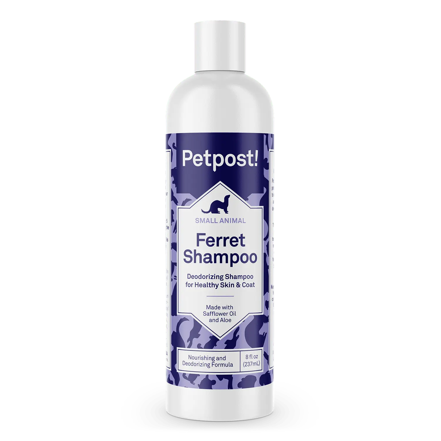 Petpost | Ferret Shampoo. Deodorizing & Moisturizing Formula for Ferrets and Small Animals. Supports Healthy Skin & Coat. 8 oz