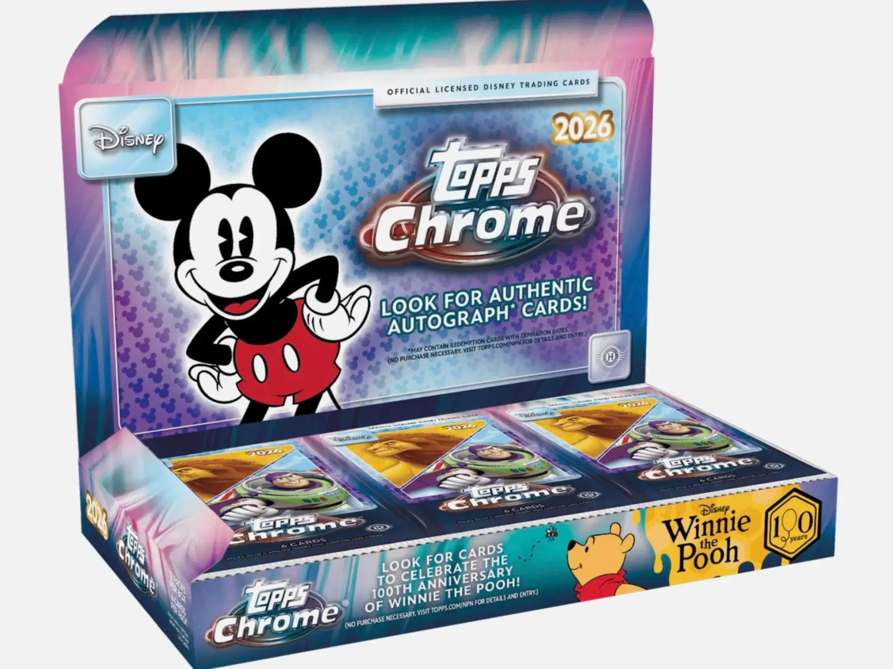 2026 Topps Chrome Disney Hobby