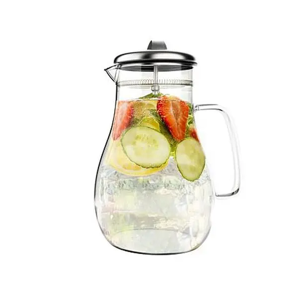 Hastings Home Glass Pitcher - 64oz. Hastings Home Glass Pitcher - 64oz.